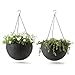 Keter 237997 Hanging Planter Set, Graphite