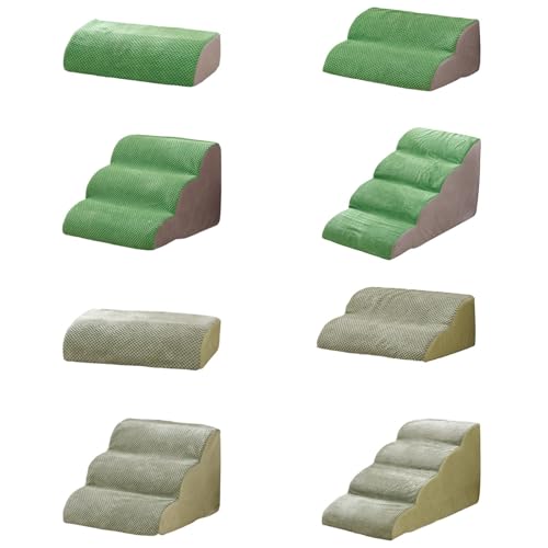 MERISHOPP® Dog Ramps Steps Lightweight Pet Steps Indoor for Small Pets Puppy Older Dogs 1 Step Green|Pet Supplies | Dog Supplies | Ramps & Stairs|1X Dog Stairs