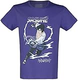 Naruto Sasuke Hombre Jersey multicolor M 100% algodón Regular