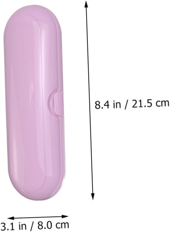 3pcs Box Toothbrush Travel Case Portable Toothpaste Case Toothbrush Storage Container Toothbrush Carrier Travel Toothpaste Holder Toothpaste Pouch Food Grade Pp Hard Box Electric