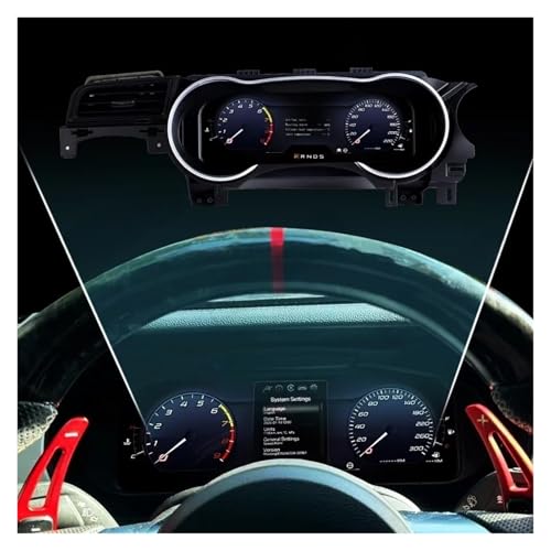 Cuadro digital LCD para Ford Mustang 2015-2021 con velocímetro en cabina virtual LHD RHD 3
