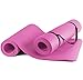 Produktbild BigDean Yogamatte Gymnastikmatte Sportmatte für Yoga Pilates Fitness & Gymnastik mit Tragegurt rutschfest + gelenkschonend Maße 180x80x1cm Stärke 1 cm
