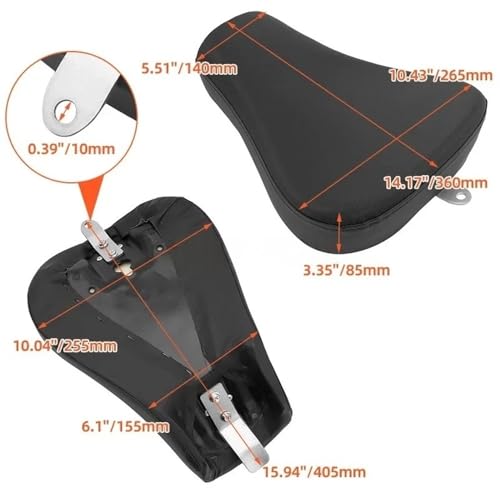Asiento motocicleta para rodar los fines de semana en Sportster XL 48 y Iron 883 6