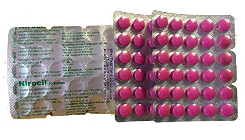 Image of Nirocil Tablet, Multicolour, 30 Count, Pack of 2