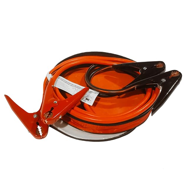 Heavy Duty Jumper/Booster Cables 1 Ga 500 Amp with Carry Bag (16 Feet)