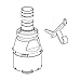 Produktbild GROHE Servo-Ablaufventil (Original Ersatzteil, Langlebig, Robust, Herstellergarantie: 5 Jahre), 42066000