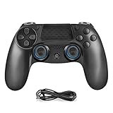 doppel cd player mit mischpult 【Drahtlose Verbindung】 - Der drahtlose PS4-Controller verwendet die leistungsstarke Bluetooth-Verbindungstechnologie 