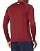 Amazon Essentials Men's Tech Stretch Long-Sleeve T-Shirt - Discontinued Colors, Red Heather, Medium