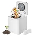 VEVOR Electric Composter for Kitchen, 5L Large Smart Countertop Compost Bin Indoor, Odorless Quiet Electric Kitchen Food Recycler with Upgraded Motor/Auto-Cleaning/2 Composting Modes/Safe Child Lock