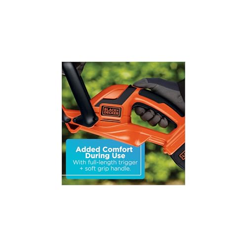 BLACK+DECKER 40V MAX Hedge Trimmer, Cordless, 24-Inch Blade, Battery and Charger Included (LHT2436) - image 5