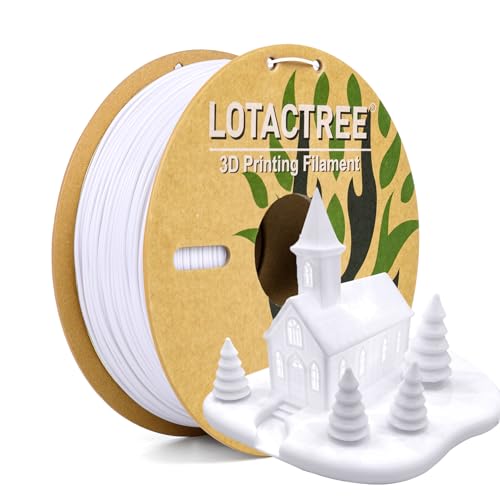 Image of PLA Force White Filament, High Impact PLA-F Filament 1.75mm 1KG | Toughened White 3D Printer Filament with PLA-F Formula for High Impact & Non-Brittle Resistance