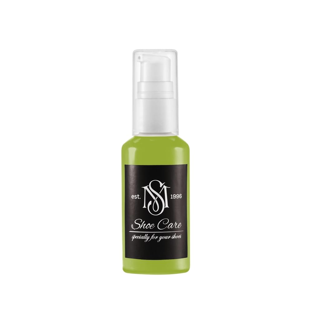 Baume pour cuir de chaussures MAVI STEP soin raviveur de couleur vert acide