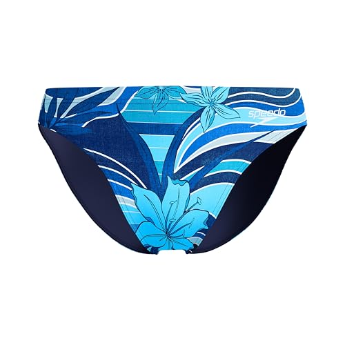 Slips de natación Hombre para entrenar en la playa con Speedo Print Beachstar Brief 2"