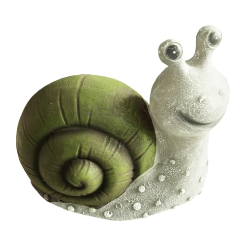 Lampe solaire escargot extérieure pour éclairer un chemin sombre