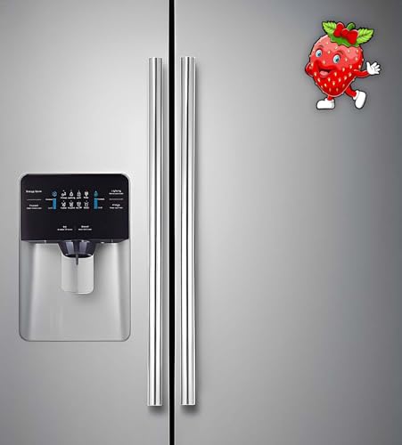 Image of Gift Me Bazar Wooden Fridge Magnet for Refrigerator Stylish | Decorative Items for Kitchen | Magnet for Almirah | Washing Machine | Indian Souvenir Gift Items (Strawberry)