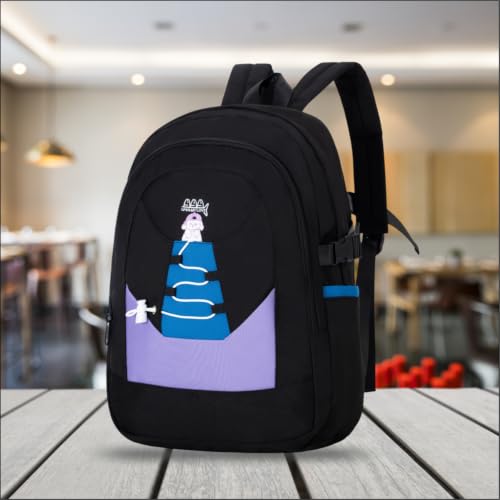 Image of Tinytot 30 Litre Japanese Korean Style School Bag Water-Resistant Laptop & Travel Backpack - Unisex Large 18 Inches Multipurpose Student Backpack for Boys & Girls, Men & Women