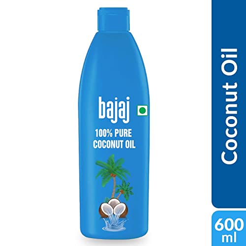 Bajaj 100% Pure Coconut Oil 600 ml - Image 6