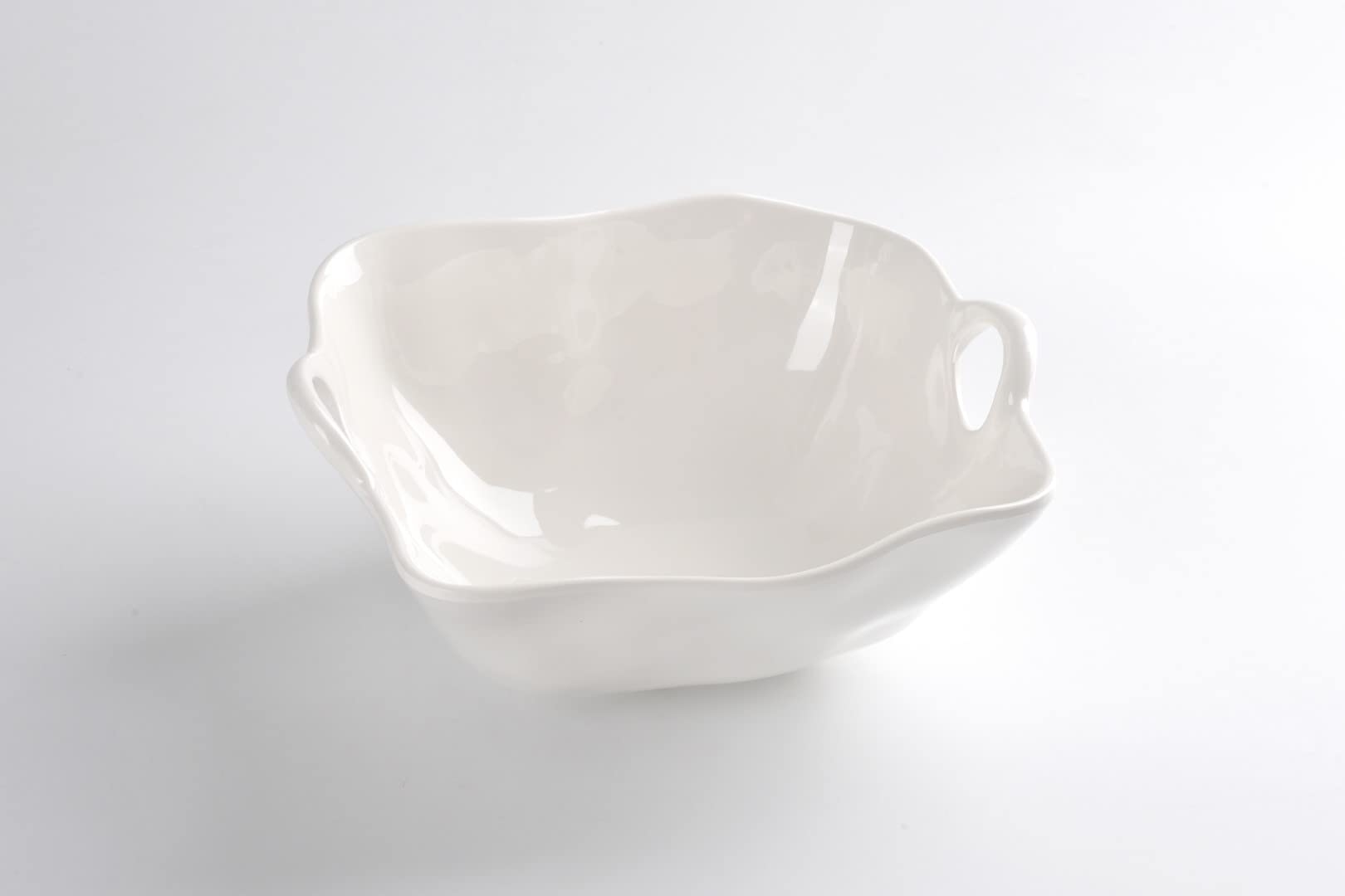 Pampa Bay Ivy, Large Bowl, Classic White, 10.25" x 9.75" x 5"