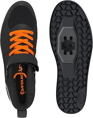 Tênis masculino de ciclismo MTB Mountain Bike SPD, adequado para mountain bike DH Enduro, compatível