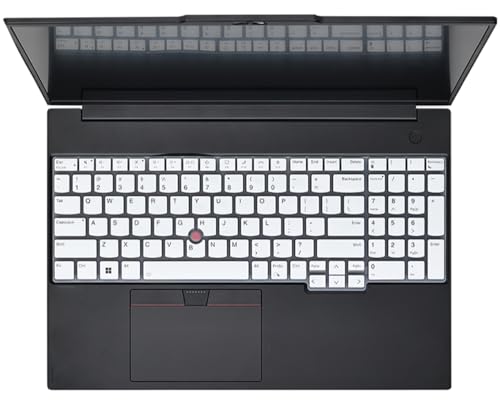 Protector de teclado para Lenovo ThinkPad E16 16" blanco miniatura 3