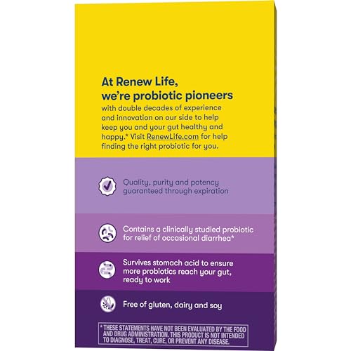 Renew Life Ultimate Flora Saccharomyces Boulardii Capsules