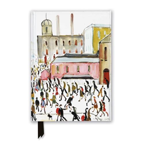 L.S. Lowry: Going to Work, 1959 (Foiled Journal) (Flame Tree Notebooks)