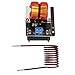 Chazcool Mini ZVS Low Voltage Induction Heater, 5V-12V Flyback Driver Heater with Heating Coil Heating Power Module