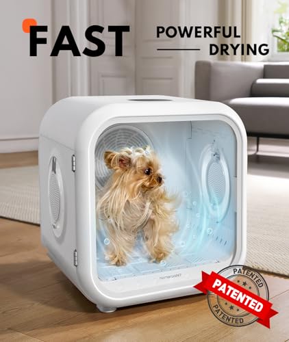 Image of HomeRunPet Automatic Pet Dryer Box, 62L Ultra Quiet Cat Dryer (Drybo Pro)
