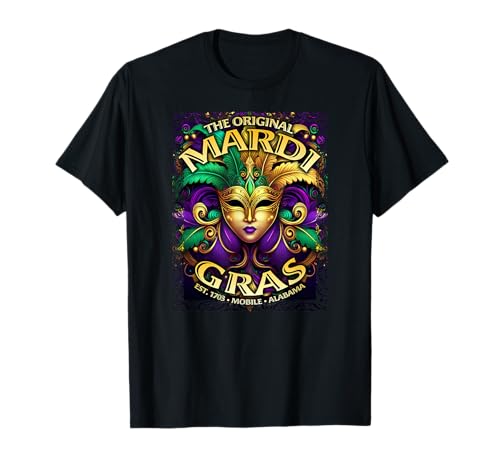 The Original Mobile Alabama Mardi Gras T-Shirt