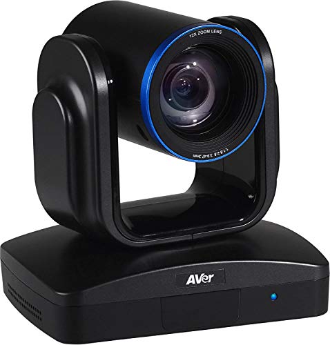 Aver PTZ CAM520 Camera with USB Optical Zoom 12X, 1080p@60fps, 61V8U00000BH (Optical Zoom 12X, 1080p@60fps max Black w/1080p & USB)