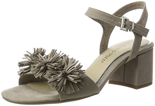 Marco Tozzi 28315, Sandali con Tacco Donna, Beige