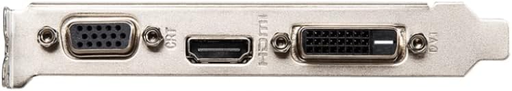 MSI Scheda grafica da gioco GeForce GT 730 N730K-2GD3/LP - 2 GB DDR3, 902 MHz, PCI Express 2.0, 64 bit, DL-DVI-D/HDMI/D-SUB