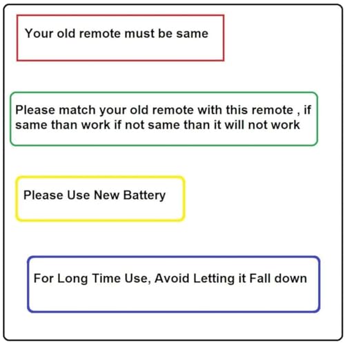 Image of Compatible with O General Split AC Remote AR-RAJ1E, 5 Years Warranty