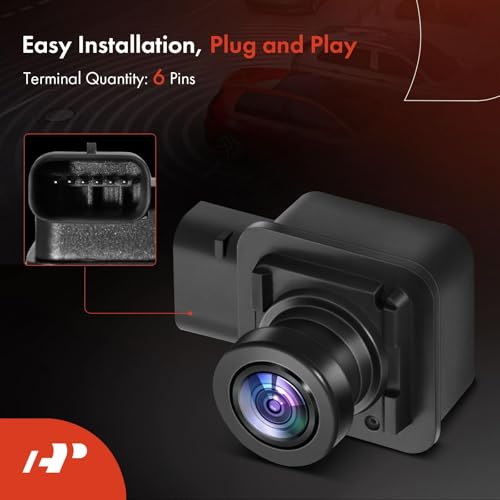 Image of A-Premium Park Assist Camera Rear View Backup Reverse Camera Compatible with Ford Models - 2018 2019 2020 F-150 F150, Lobo (Mexico) 2020 - Replace# JL3Z19G490C