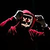 TEINNGO Maschera per Halloween, con luci a LED, maschera, per Halloween, 3 modalità di illuminazione, per cosplay e feste #2
