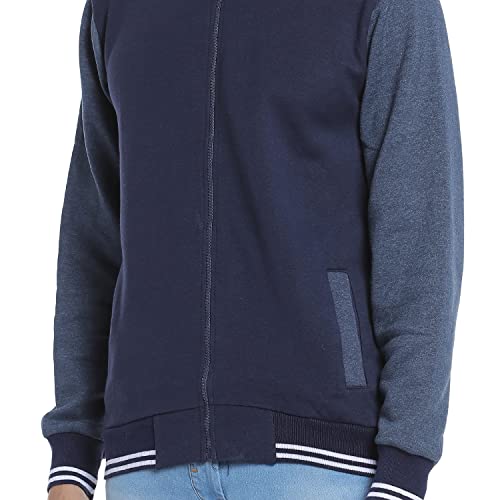 Image of Campus Sutra Cotton Blend Men Standard Length Jacket