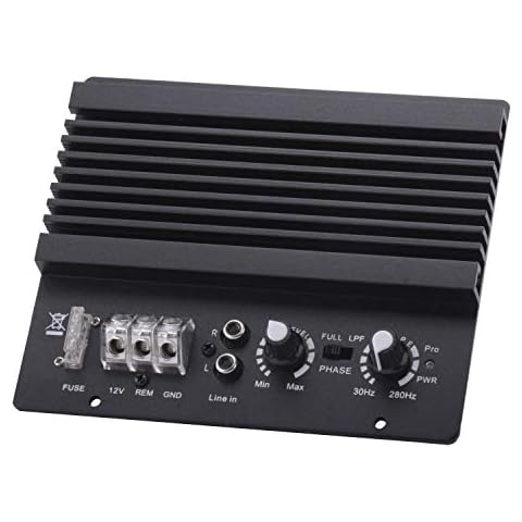 YaeCCC 1000W Car Audio High Power Amplifier Amp Board Powerful Bass Sub woofer Board 12V Cover