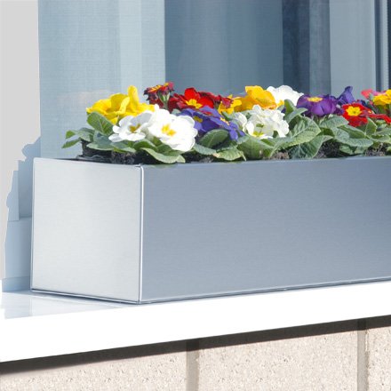 blumenkasten ohne boden Pflanzbehälter offen / ohne Boden / ohne Füßchen – cortenstahl.shop main image 0