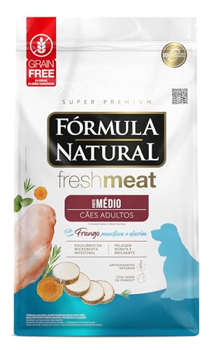 Ração Fórmula Natural Fresh Meat Cães Adultos Médio Frango