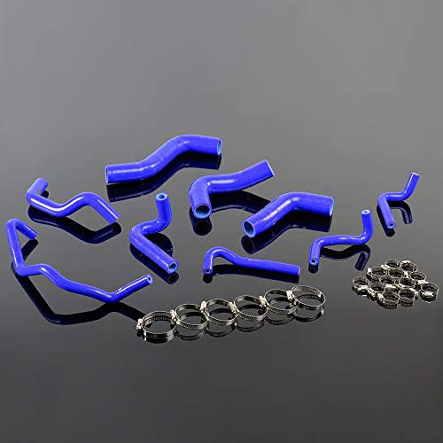 Compatible For Mazda Roadstar Miata 1989-93 MX-5 NA6CE B6ZE 1.6L Silicone Coolant Hose