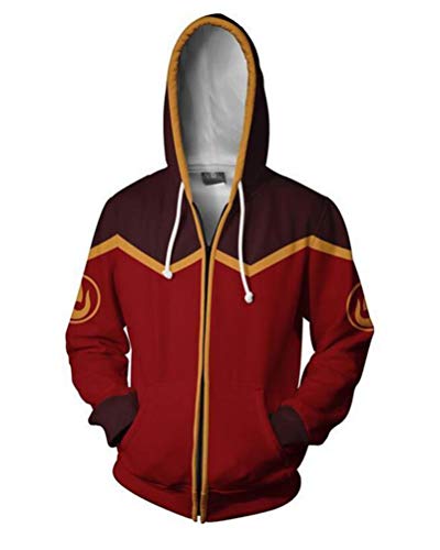 Jonikow Anime Unisex 3D Printed Hoodie Cosplay Costume Adult Zipper Hoodies Jacket (M, 1)