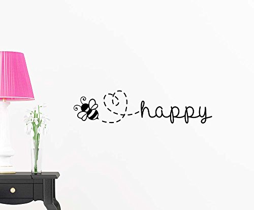 Vinilo decorativo Bee Happy para pared y nursery