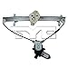 TYC 660063 Honda Accord Front Passenger Side Replacement Power Window Regulator Assembly with Motor