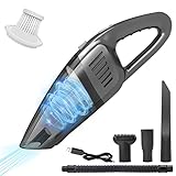 Howcode Handheld Car Vacuum Cleaner, Cordless Portable Vacuum Cleaner with Rechargeable, 8000PA...