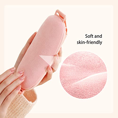 Fast Heating Belly Wrap Belt with 3 Heat Levels and 5 Massage Modes Back or Belly Heating Pad for Women and Girl Portable USB (Pink) - Image 6