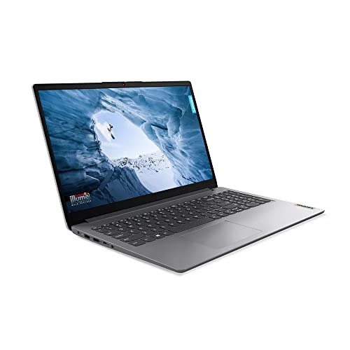 Image of Lenovo 2022 Newest Ideapad 1i Laptop, 15.6 inch FHD Display, 10 Core Intel Core i5-1235U, 8GB RAM, 256GB SSD, Intel Iris Xe Graphics, Wi-Fi 6, Windows 11 Home, Cloud Grey, Bundle with JAWFOAL