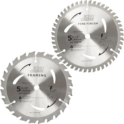 Echo Corner 5-1/2" Circular Saw Blades Combo Pack Cover