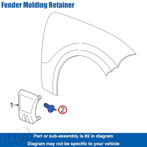 Image of 25pcs 19 /64 inch Fender Liner & Mud Flap Retainer Clip for Ford W701855-S300 Edge Explorer Focus Taurus Aviator MKS MKX Mercury Mountaineer 2000-2019