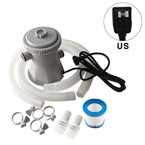 Pool Pump Filter Above Ground Swimming Pools Sand Accessories Filters Timer Pumps Parts Stock Tank-Filter Set 300- Gallon Above Ground For Swimming Pool Circulation Filter Pump Water Pump HS-630