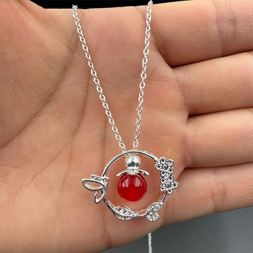 JinYu Flower Necklace Anime Hua Cheng Xie Lian Charm Pendant Necklace3
